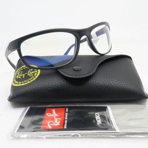 Ray-Ban RB 2027 601S/BF 62mm PREDATOR 2 Black Blue Light Evolve Glass Eyeglasses